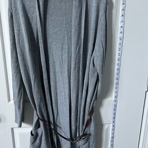 Michael Kors Women's Gray Cardigan Sweater